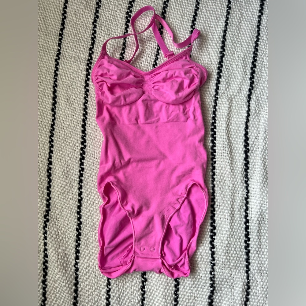 Skims Neon Orchid Sculpting Brief Bodysuit - Picture 2 of 6
